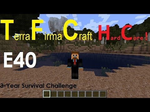 Minecraft: Terrafirmacraft 3-year Survival Challenge- E40 Wheat for days!