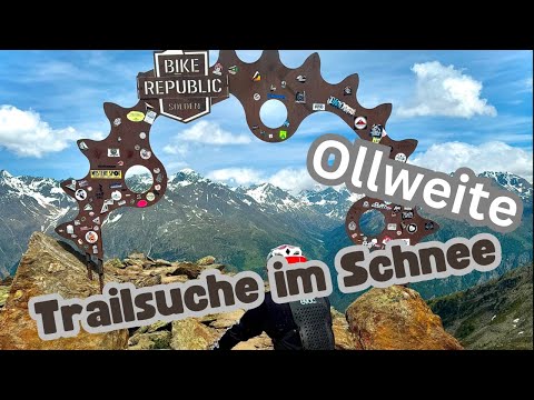 Mega Panorama beim Firstride auf der Ollweite | Bikerepublic Sölden | #mtb #sölden #mountainbiken