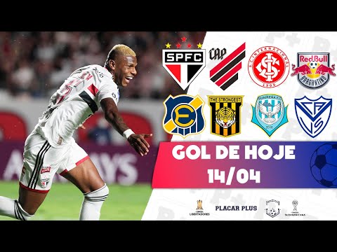 TODOS OS GOLS DESTA QUINTA-FEIRA 14/04/22  | GOLS DE HOJE DA LIBERTADORES E SULAMERICANA | HD