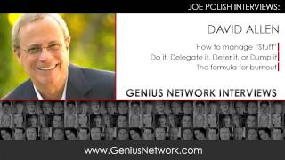 David Allen:  Genius Network Interviews