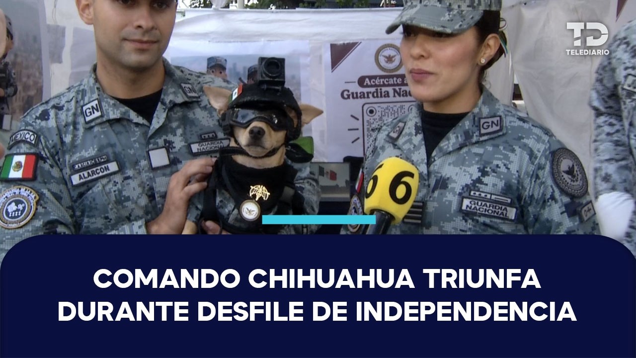 Comando Chihuahua: el integrante más tierno que sorprendió en el desfile