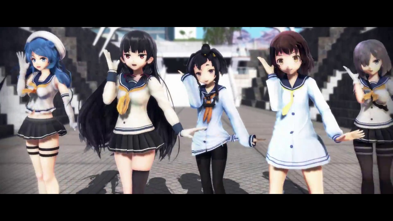 Download Mmd艦これ 磯風 浦風 浜風 雪風 時