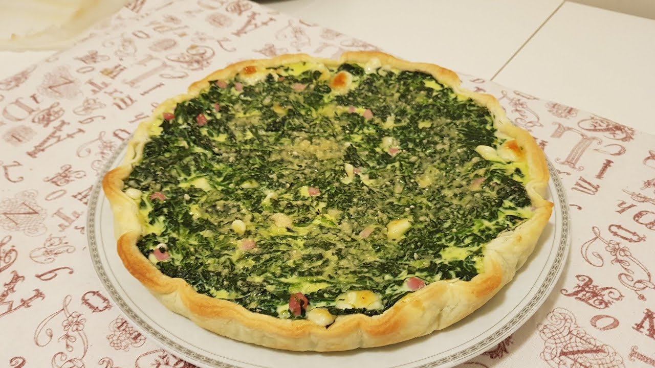 Torta di spinaci buonissima e facilissima