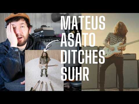 Mateus Asato hat Suhr den Rücken gekehrt – hin zu Fender?