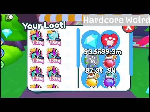 Claiming my Rewards on Day care in Pet simulator X [Roblox]