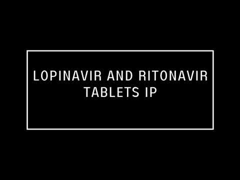 Lopinavir and Ritonavir Tablets IP