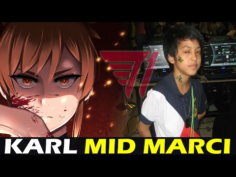 KARL MID MARCI INTENSE BATTLE - COMEBACK?! | DOTA 2 Gameplay