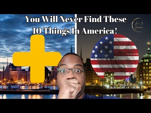10 Things in Sweden That America Will Never Have! [ American In Sweden ]