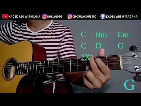 KUNCI GITAR THE OVERTUNES - SAYAP PELINDUNGMU | DASAR G