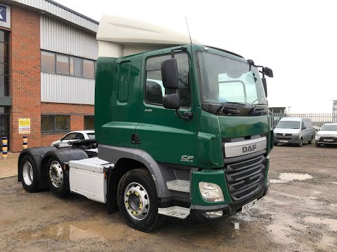 DAF CF440 FTG *EURO 6* 6X2 TRACTOR UNIT 2017 - PE67 CWM