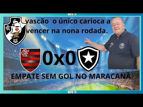 CLÁSSICO NO MARACANÃ , BOTA X FLA, TERMINA EM OX0 FLU EMPATA NO SUL, VASCO UINICO CARIOCA A VENCER.