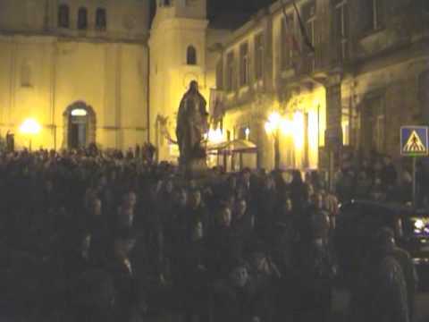 Notte di sabato Santo  - "PROCESSIONE" - Girifalco, 23 aprile 2011 .mpg