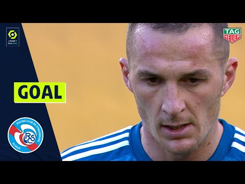 Goal Dimitri LIENARD (16' pen - RC STRASBOURG ALSACE) FC NANTES - RC STRASBOURG ALSACE (0-4) 20/21