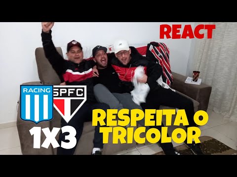 REACT RACING 1X3 SÃO PAULO - RESPEITA O TRI DA AMÉRICA