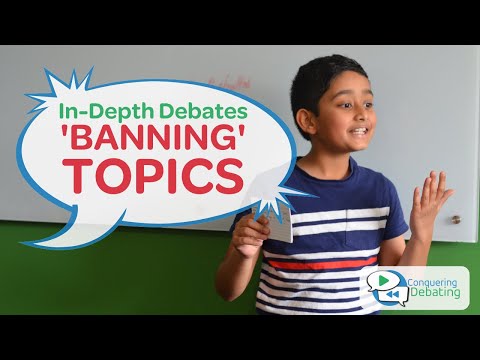 Conquering Debating - Banning Debates