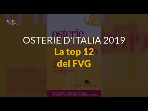 L'Italia delle osterie, ecco la top 12 del FVG