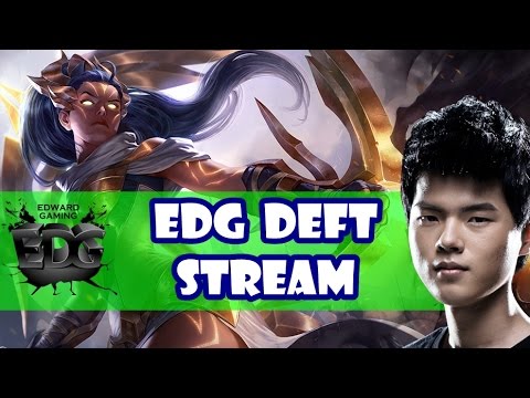 [ Aug 5, 2016 ] EDG Deft | Vayne vs Ezreal | Kr challenger| s6 live stream