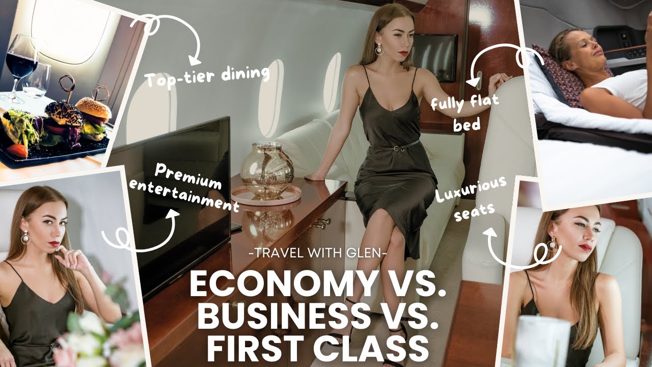 Economy vs. Business vs. First Class The Real Differences You Need to Know #FlightComparison