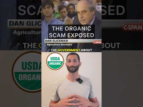 The USDA Organic Scam Exposed ⚠️ #organicfood #organicfarming