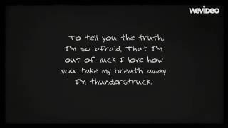 Thunderstruck By Owl City Lyric Video