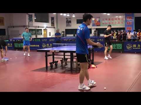 Ma Long Zhang Jike Training Session Uncut