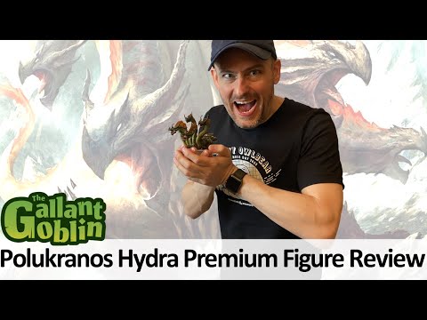Polukranos, World Eater Hydra Premium Figure - WizKids D&D Icons of the Realms Prepainted Minis