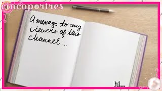 A message to any viewers of this channel