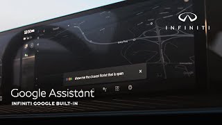  QX80 Google built-in | Google Voice Assistant