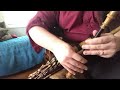 Britches full of stitches on Uilleann pipes