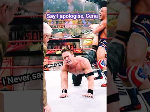 Authority unfair with Cena 😱| Can Cena Survive Kurt Angle's Ankle Lock?! 😱#taiseditz
