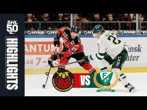 Luleå vs Färjestad | 6 dec 2025 | Highlights