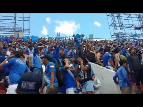 "Liga 0 - 0 EMELEC Boca del pozo poniendo el carnaval en al taza blanca" Barra: Boca del Pozo • Club: Emelec • País: Ecuador
