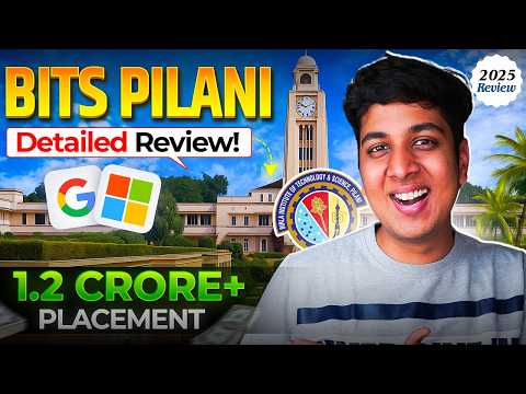 BITS Pilani ka ASLI SACH!!🔥| Worth it in 2025?😱