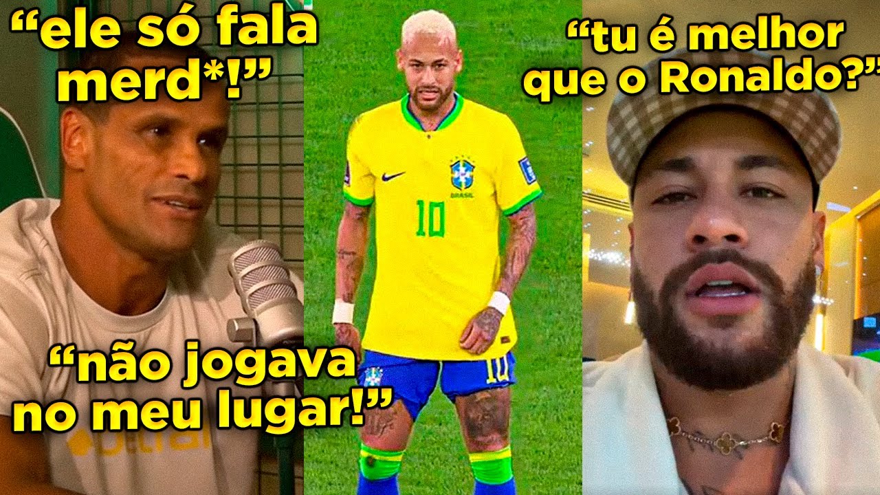 🚨TRETA! RIVALDO FICA PISTOLA COM DECLARAÇÃO DE NEYMAR E DESCASCA NO INSTA! NEY RESPONDE!