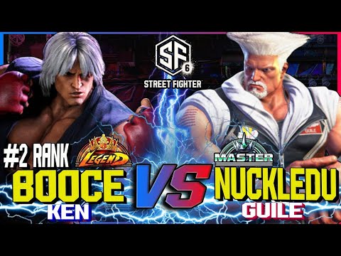 SF6 ▰ BOOCE (#2 RANKED KEN) vs NUCKLEDU (GUILE) ▰ HIGH LEVEL GAMEPLAY