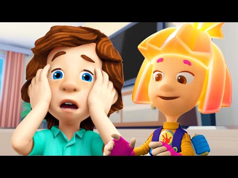 The Missing Piece 🚘 | @The Fixies | Cartoons for Children | #SparePart - Kingdom Kids Zone, Little Learners - The Fixies