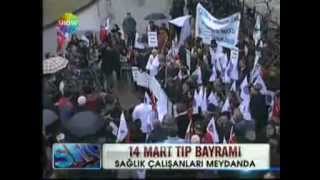 Türk Sağlık-Sen - 14 Mart Bakanlık Eylemi Show TV