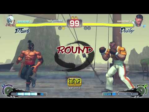 [SSF4AE] - Final 3°/4° place -  Fiordan (Fuerte) -  SchiacciSempre (Dudley) -10/4/2014