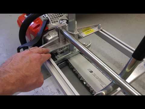 Quick assembly instructions for a Granberg Alaskan sawmill