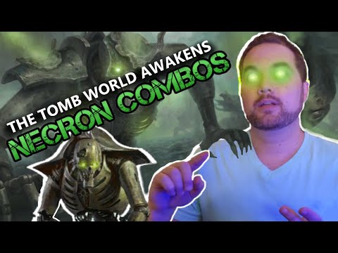 Warhammer 40k 10th Edition Necron Unit Combos.