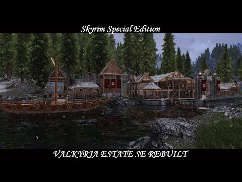 Skyrim SE - Mod: Valkyrja Estate SE Rebuilt
