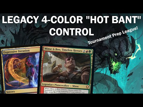 HERE COMES THE BOO-M! Legacy HOT BANT 4-Color Control with Uro, Minsc & Boo Expressive Iteration MTG