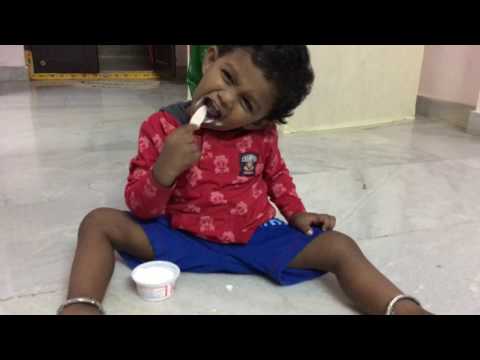 Learn How to eat Ice Cream from Satvik (Especially when someone wants to share with you)