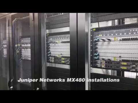 Juniper Networks MX480 installations