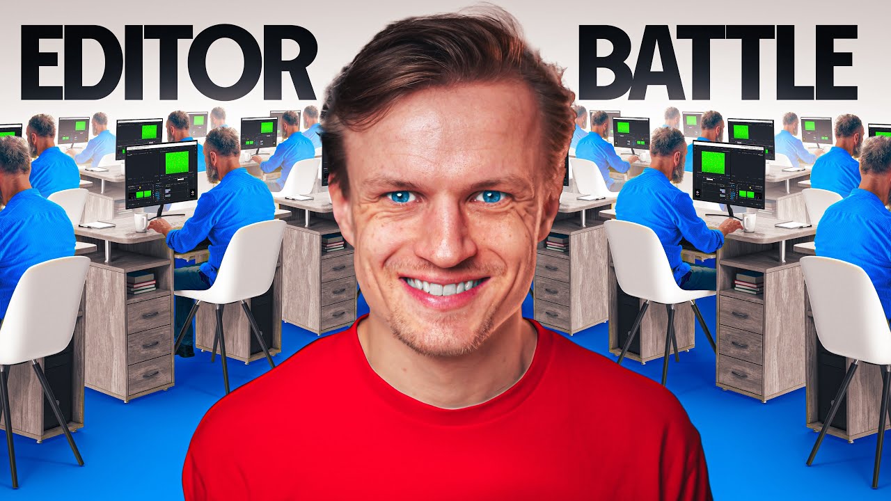 10 Editors Battle For $500 in this INSANE Editing Challenge