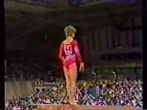 Astrid Heese - 1986 DTB Cup AA - Balance Beam
