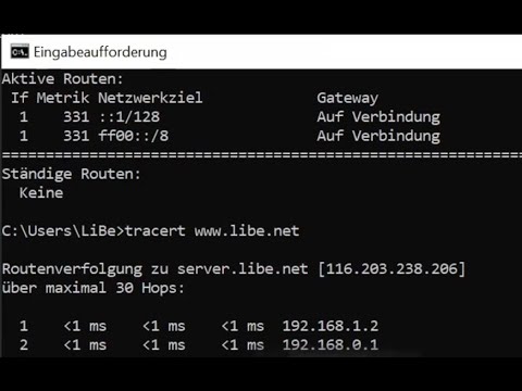 cmd Befehle für die Netzwerkanalyse