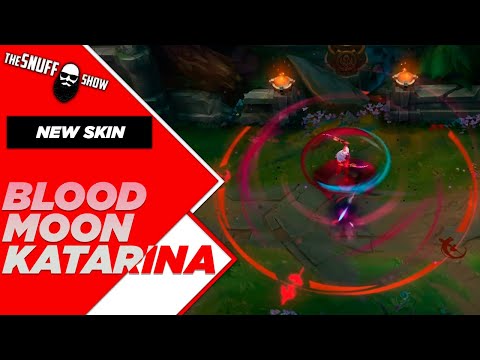 Катарина Кровавая Луна Лига Легенд - Blood Moon Katarina League of Legends