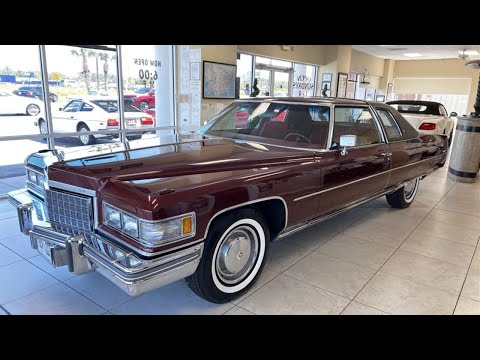 Last of the Olympic-Sized Cadillacs:  The 1976 Cadillac Coupe Deville Was 20 Feet of Luxury!