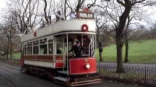 preview picture of video 'Heaton Park Tramway Blackpool 31 in service.MPG'